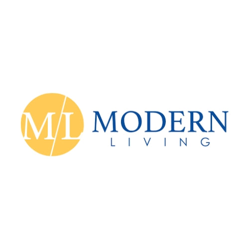 Modern Living logo featuring the letters ML and a sun graphic, ideal for contemporary lifestyle branding.