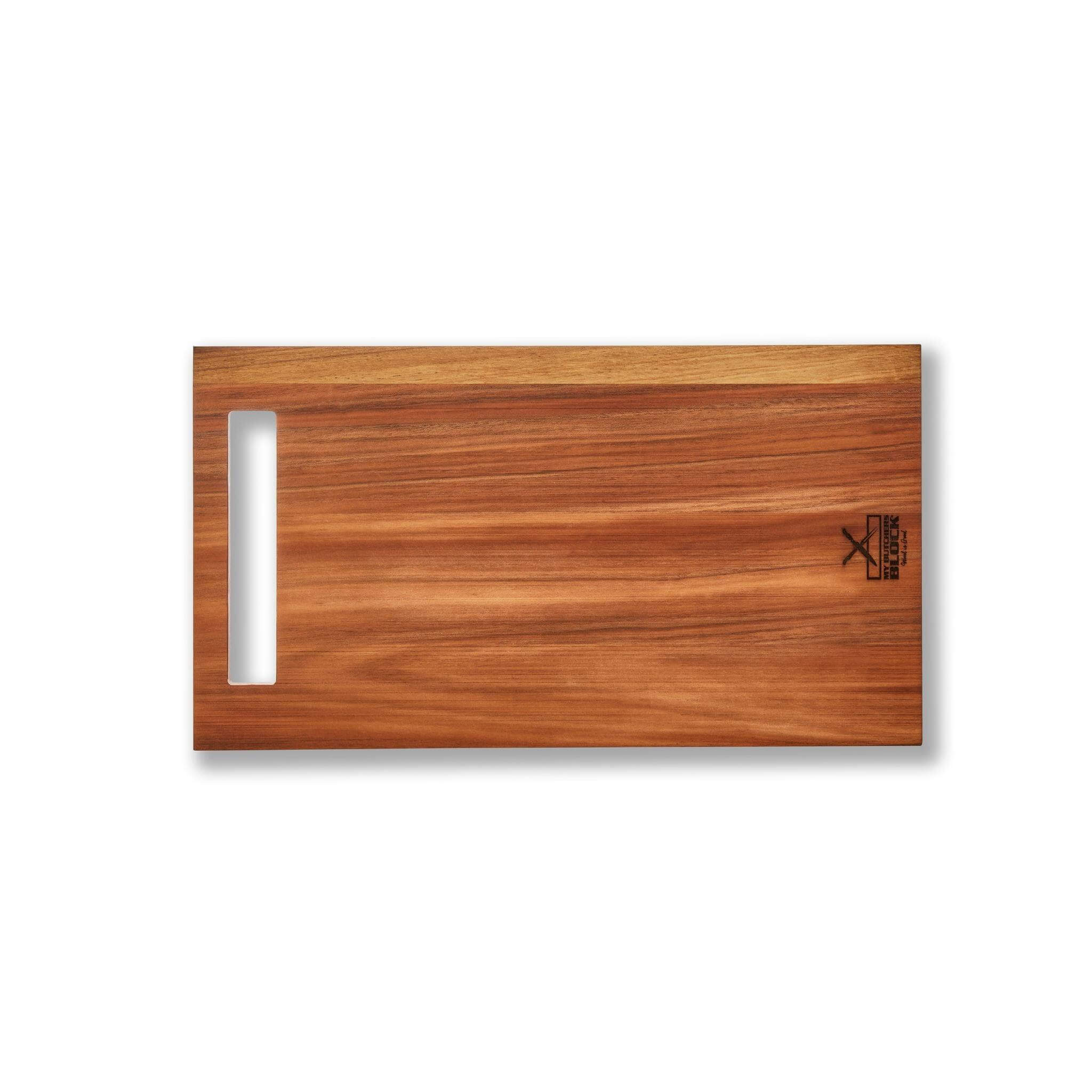 Handy Andy Board made of acacia wood, perfect for chopping, serving, and showcasing culinary creations.