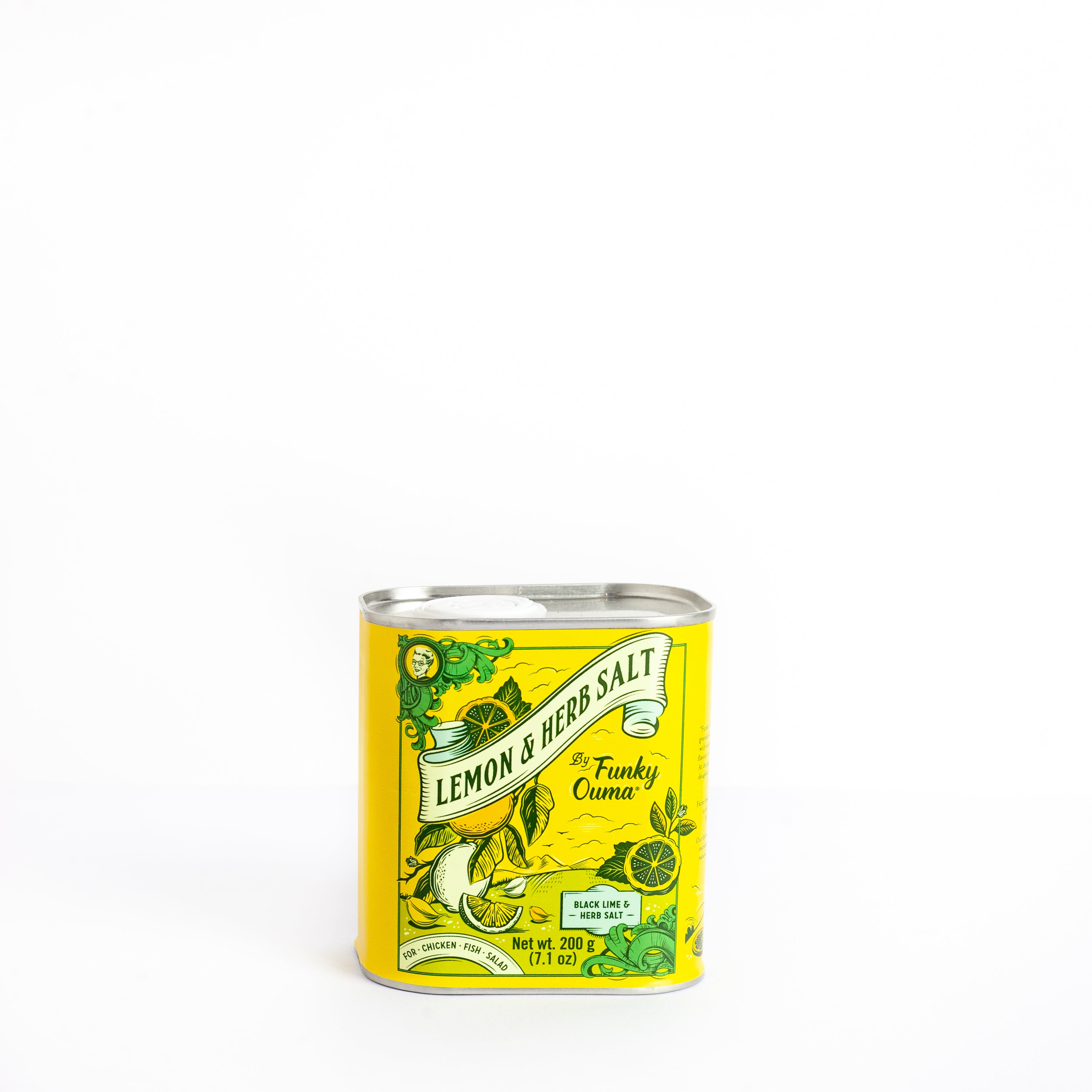 Funky Ouma Lemon and Herb Salt Tin