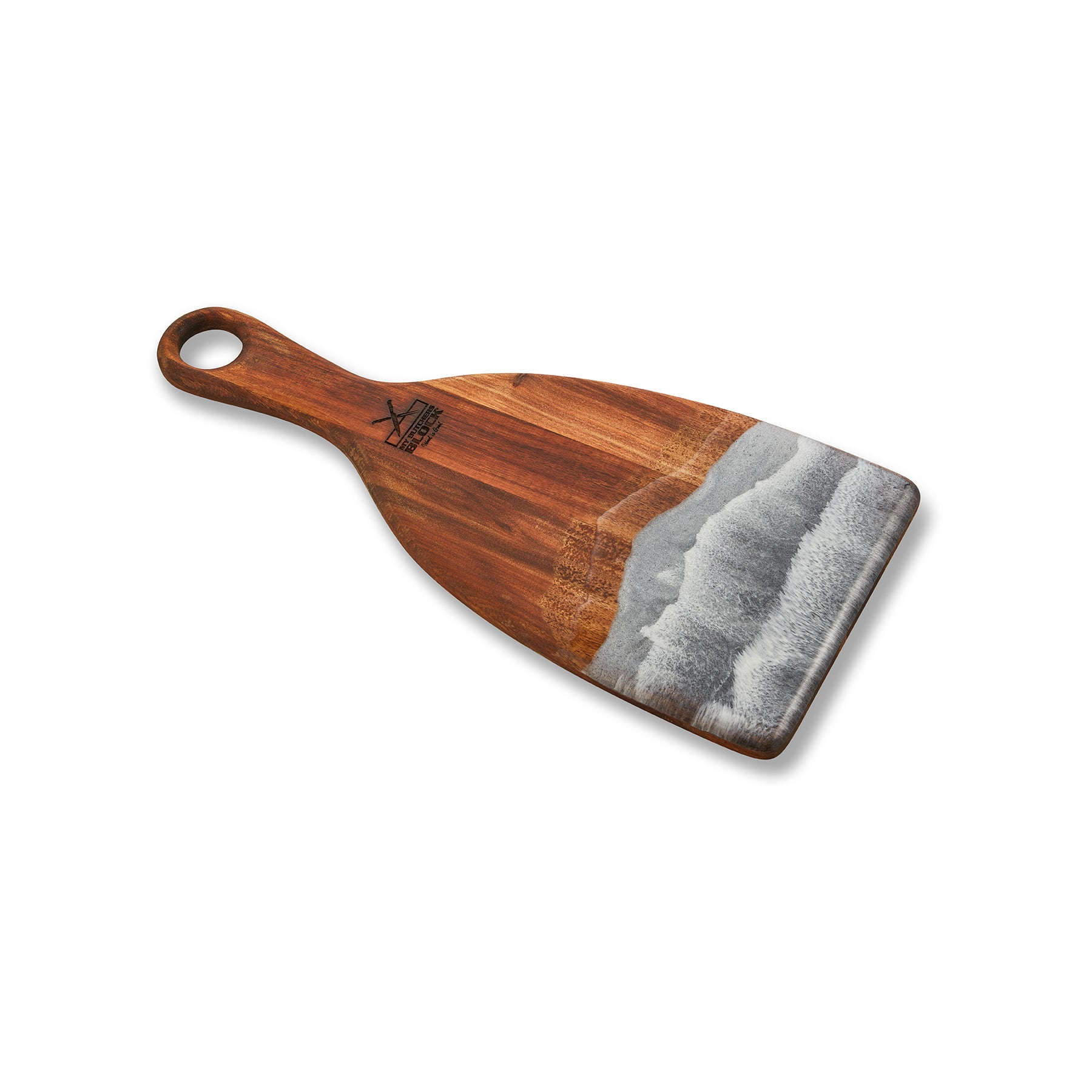 Cheese Board In Resin Black Medium