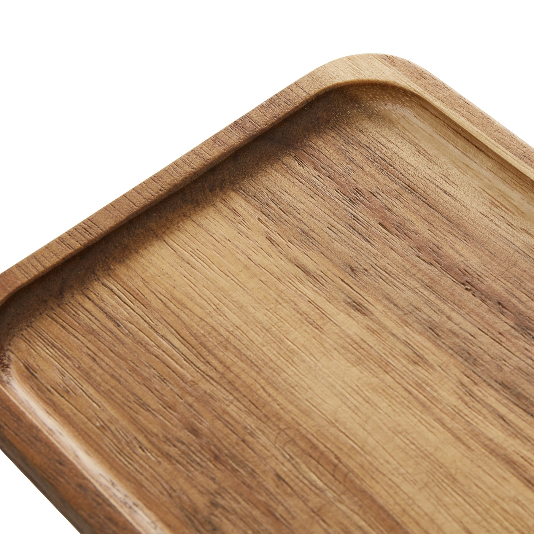 Set of 2 Acacia Serving Plates, Rectangle