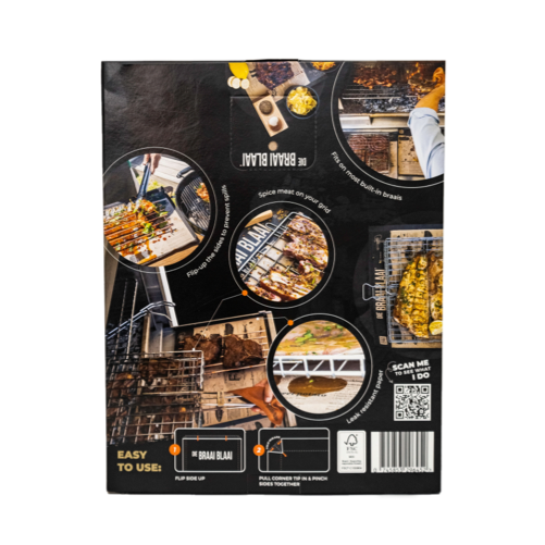 Funky Ouma Braai Blaai - back of pack