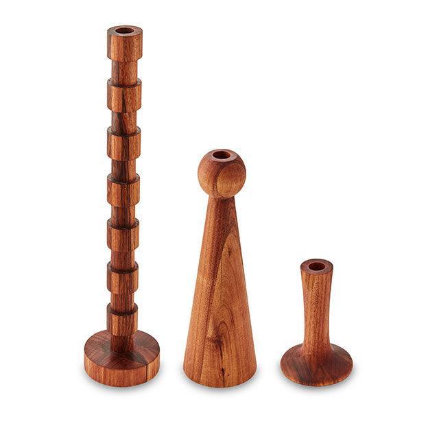 Candlestick: Rigil - Large - Blackwood - My Butchers Block