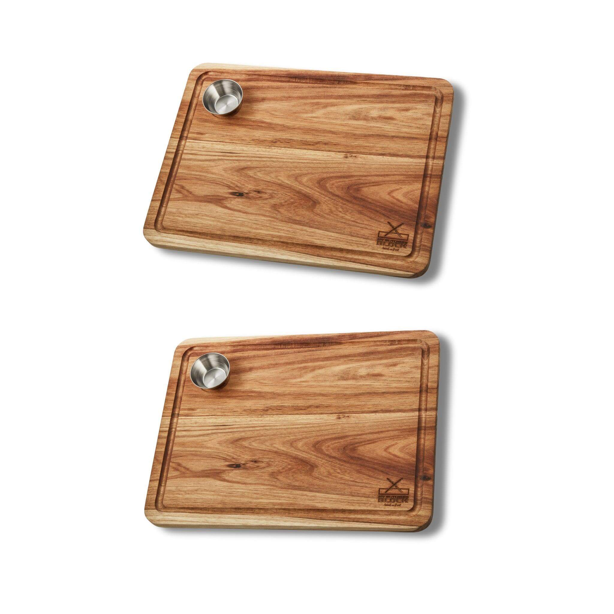 Premium wooden chopping boards for meat prep, perfect for the ultimate braai experience.