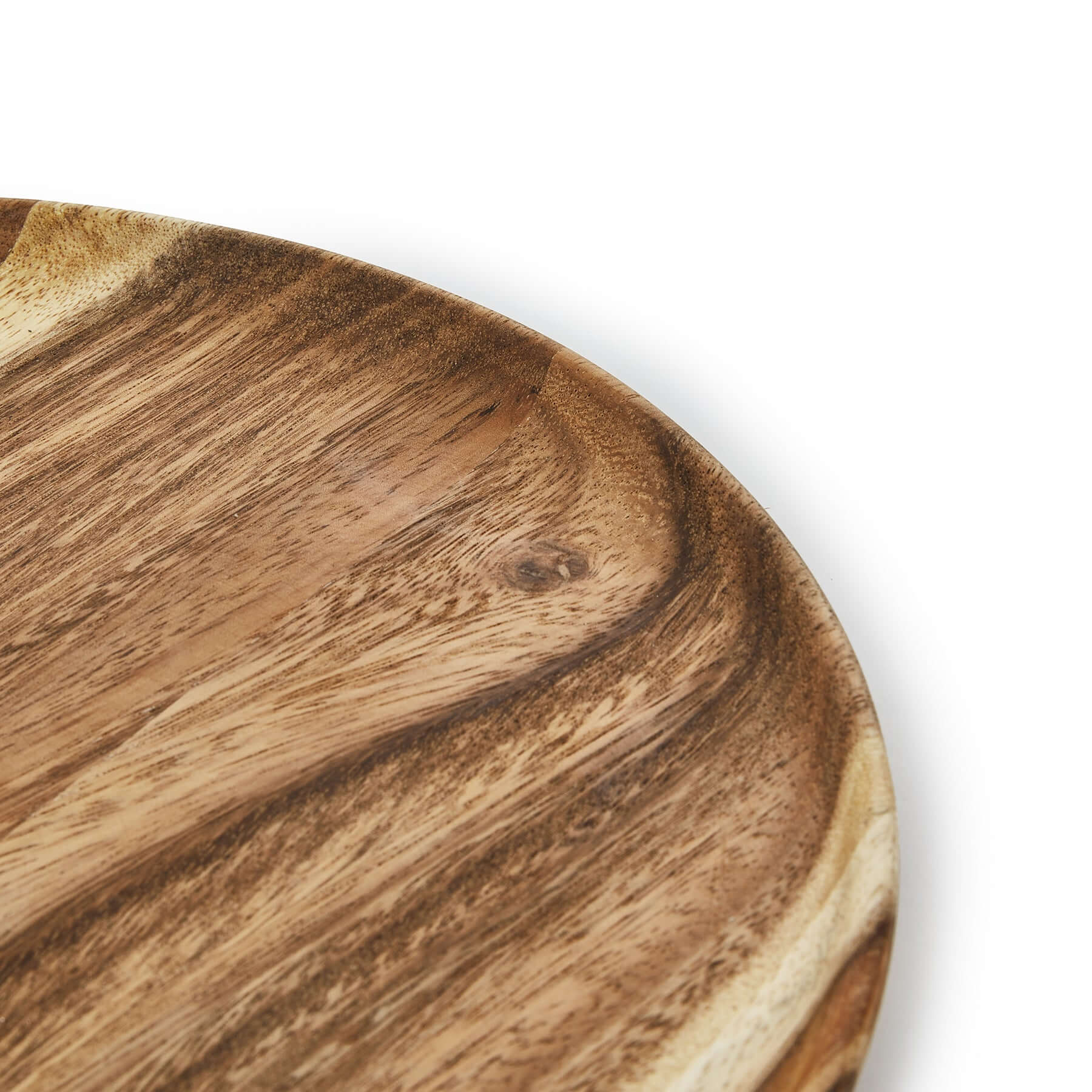 Round Wooden Dinner Plates, Small, Medium & Large - My Butchers Block Pty Ltd