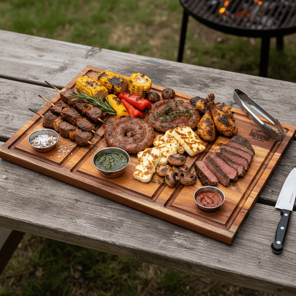 Shisanyama Plankie Braai Board Large - My Butchers Block Pty Ltd