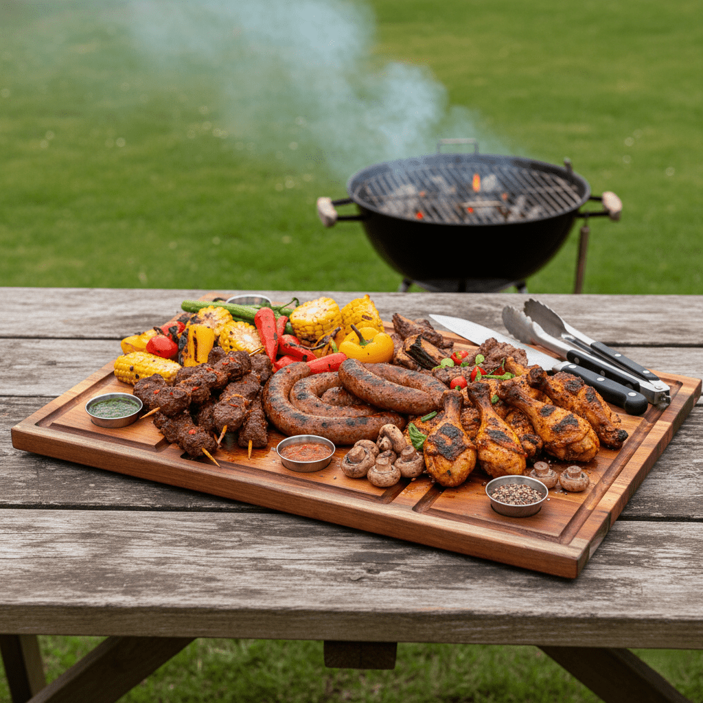 Shisanyama Plankie Braai Board Large - My Butchers Block Pty Ltd