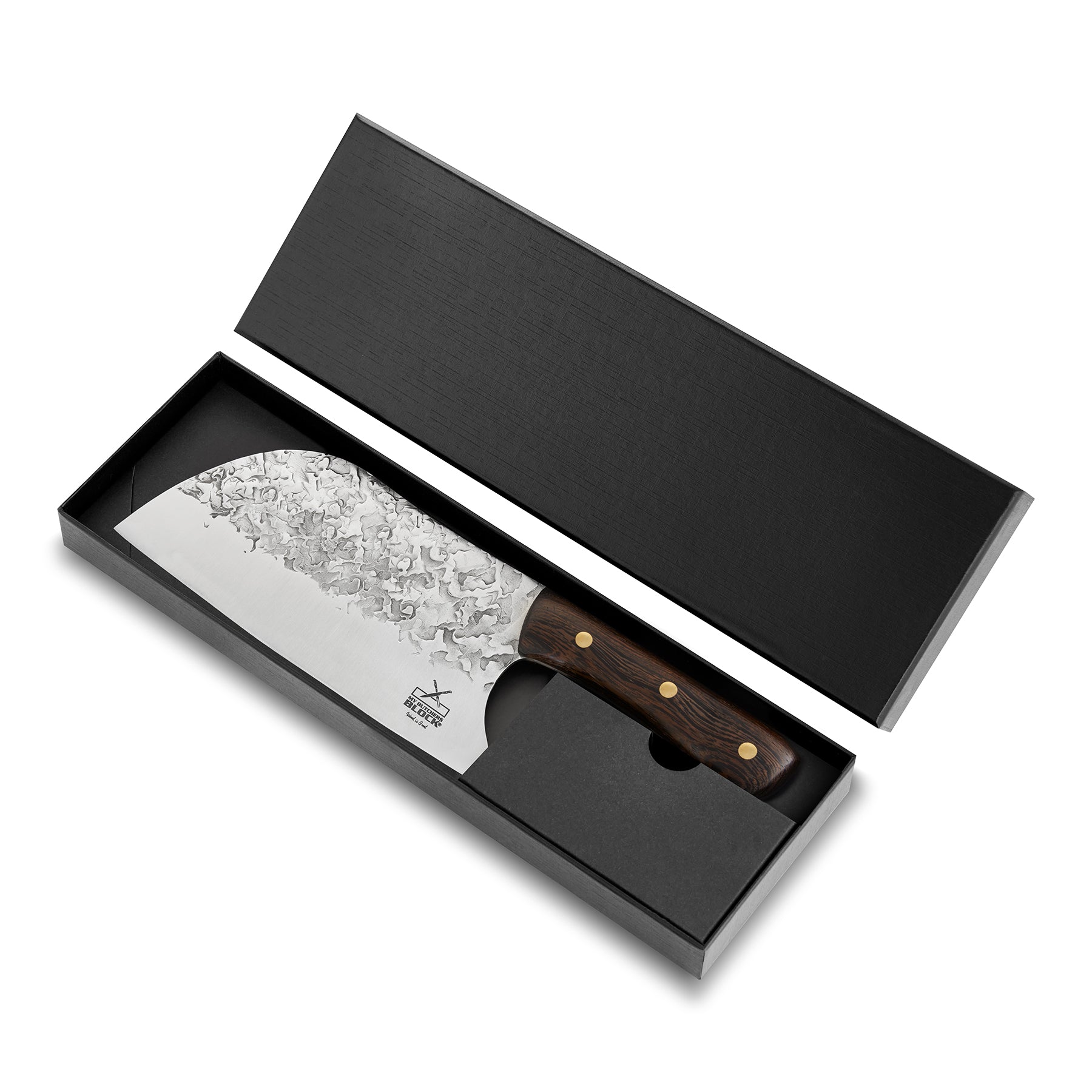 My Butchers Block Viking Knife in black gift box