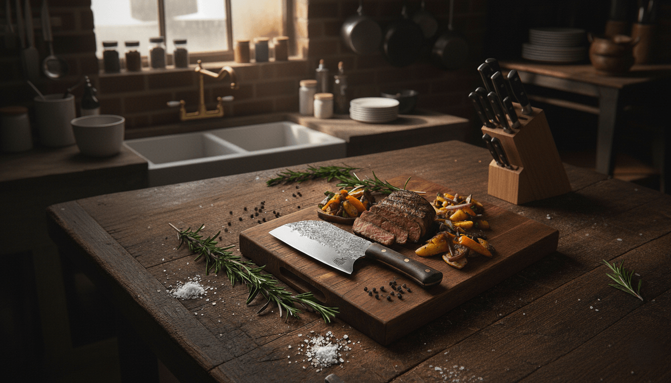 The Valhalla Blade – Viking Knife - My Butchers Block Pty Ltd
