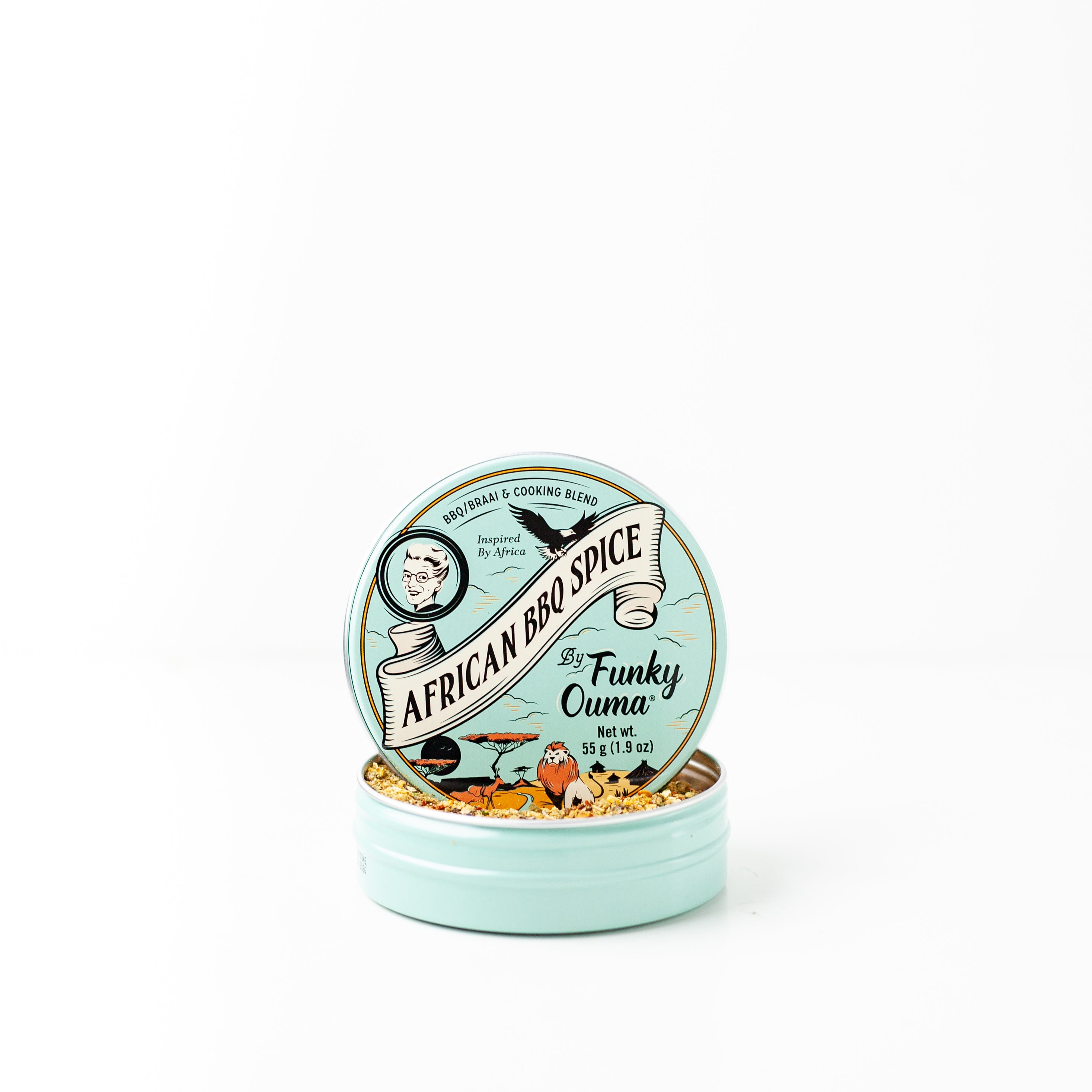Funky Ouma Travel Trio Pack - African BBQ Spice travel tin
