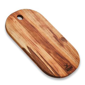 Full product image of the artisanal phat board medium from the side