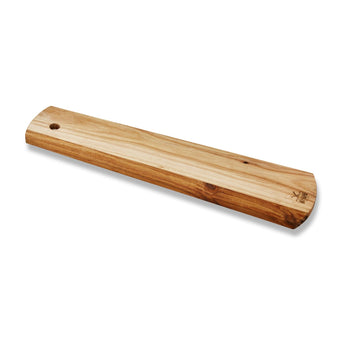 Full product image of the artisanal serving board large from the side