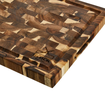Small End Grain Chopping Board – Durable & Compact