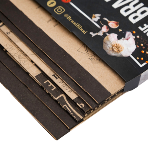 Funky Ouma Braai Blaai - unfolded sheet
