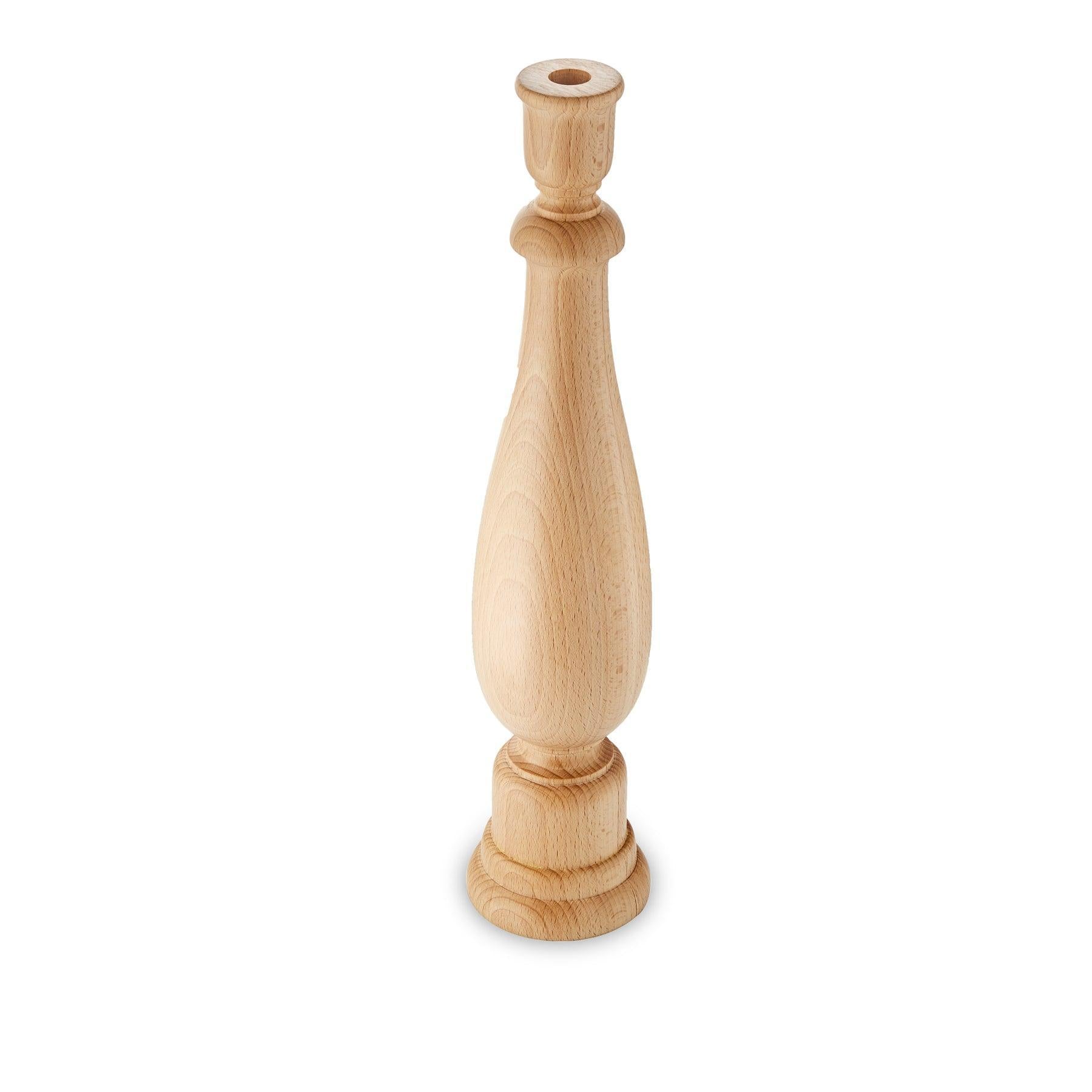 Candlestick: Sirius - Large - Beechwood - My Butchers Block