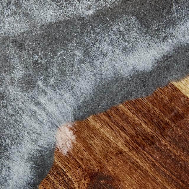 Cheese Board In Resin Black Medium - My Butchers Block