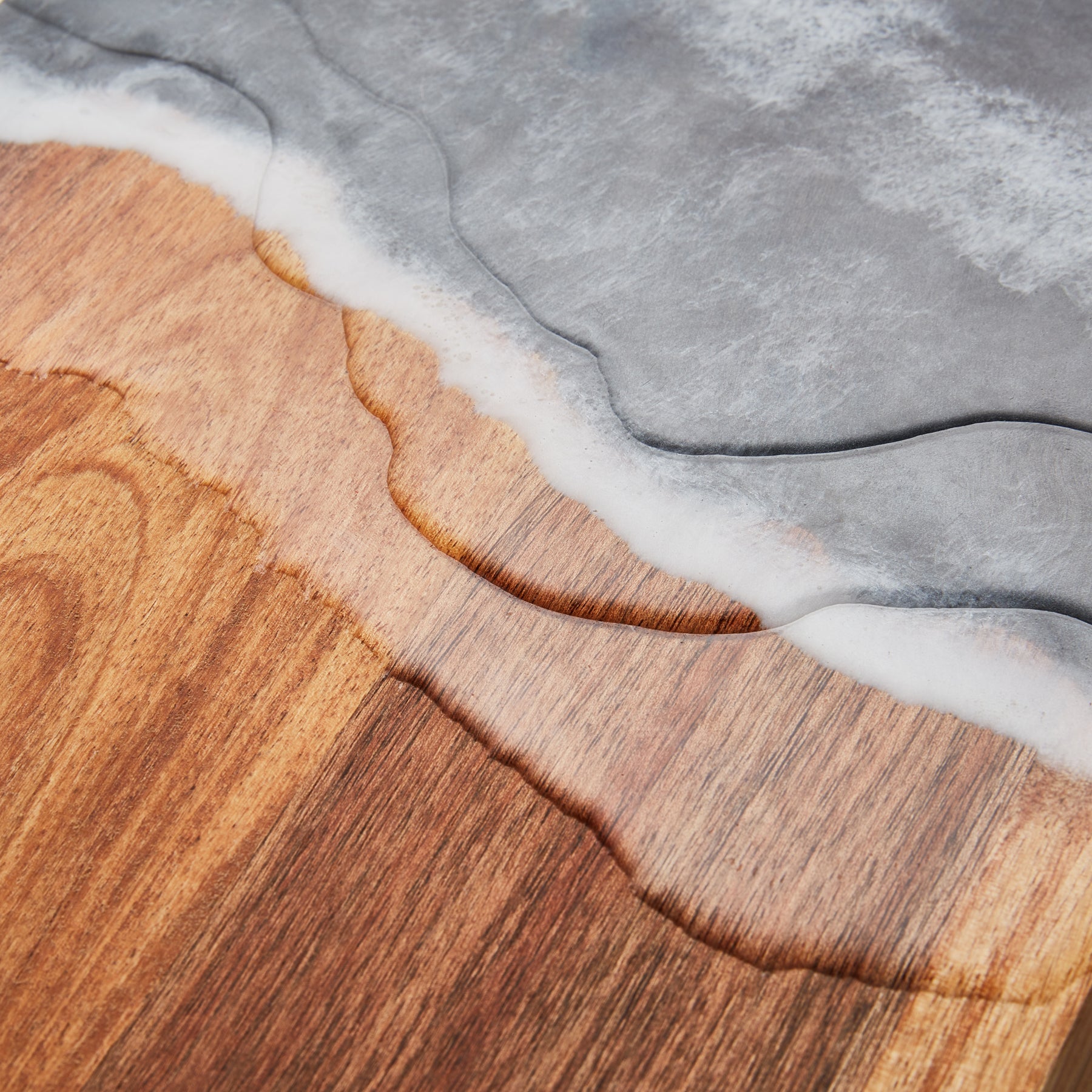 Cheese Board In Resin Black Medium - My Butchers Block