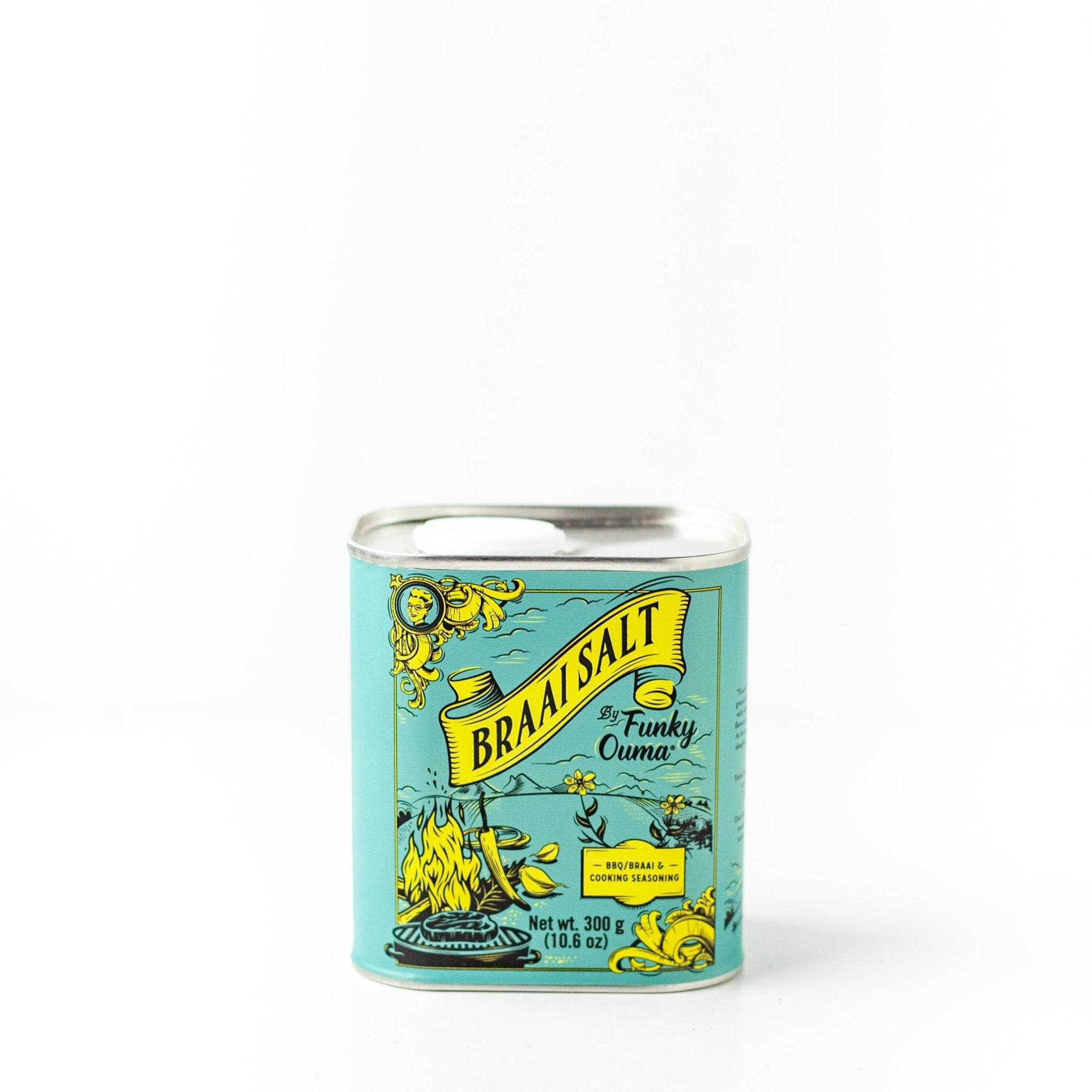 Funky Ouma Braai and Cooking Salt Tin