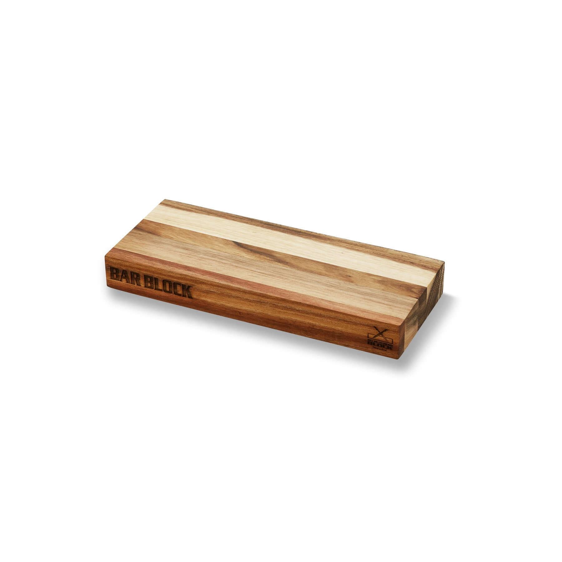 The Bar Block wooden chopping board, perfect as a serving board or braai board, handmade in South Africa.