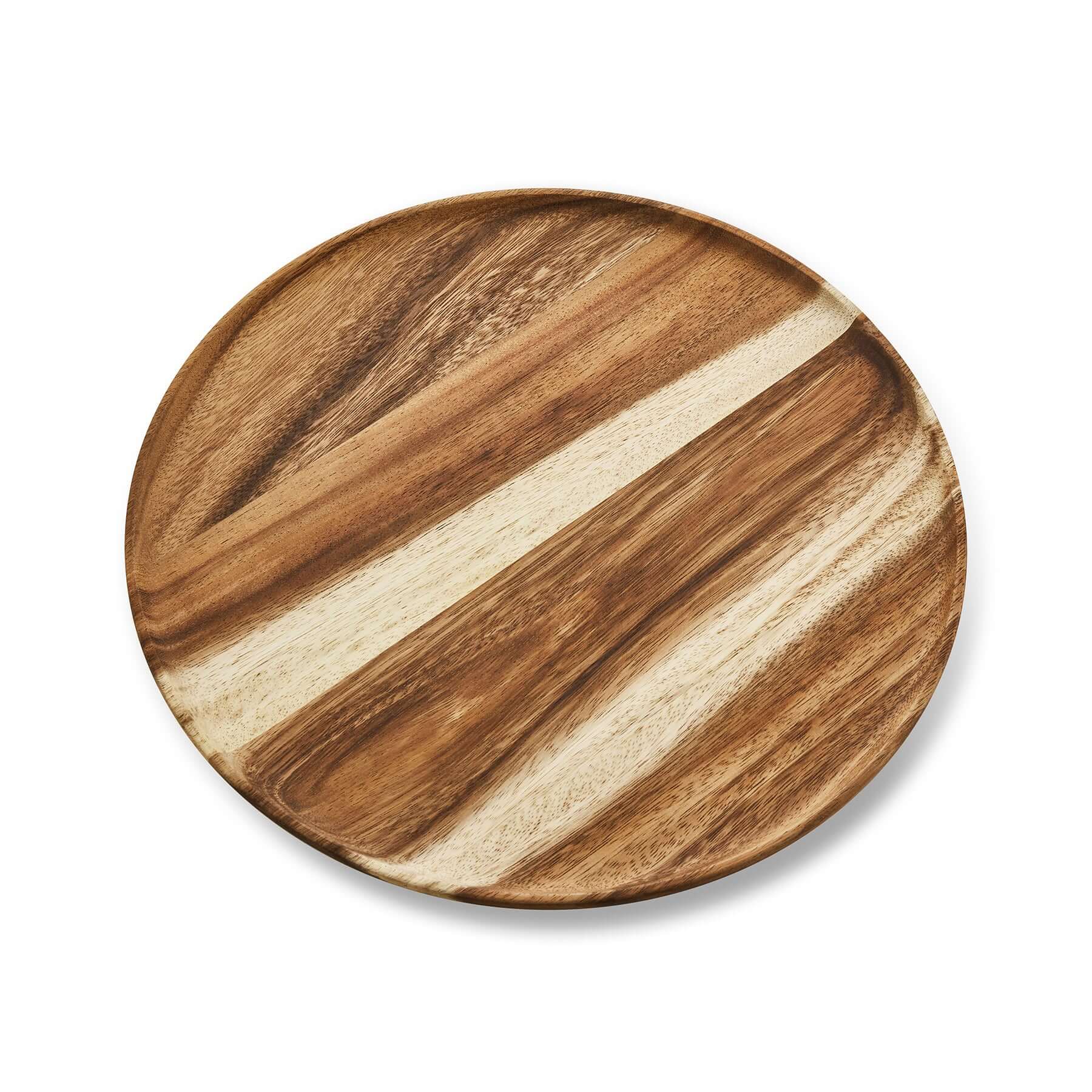 Round Wooden Dinner Plates, Small, Medium & Large - My Butchers Block Pty Ltd