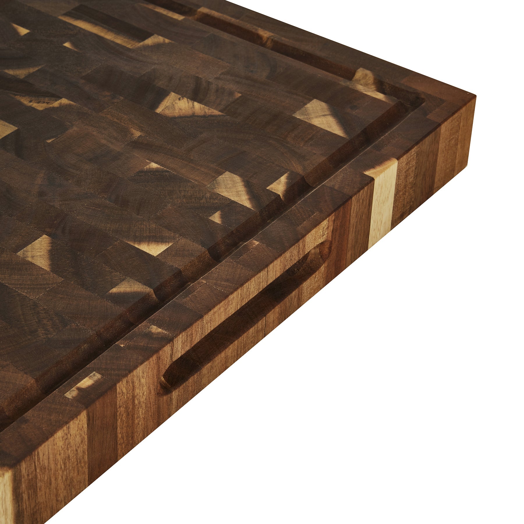 Square End Grain Chopping Board with Juice Groove - My Butchers Block Pty Ltd