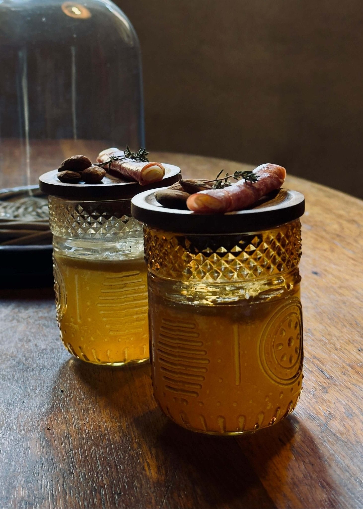 Wooden Glass Toppers – 4 Pack (Small & Large) - My Butchers Block Pty Ltd